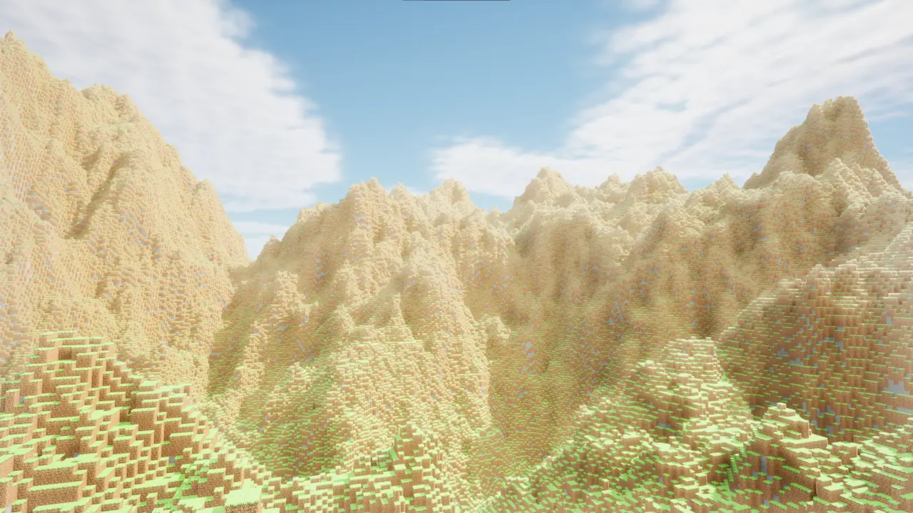 Voxel Terrain Image