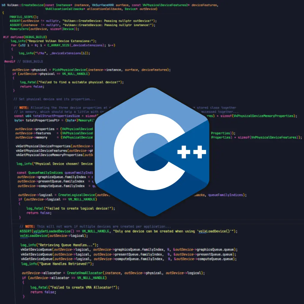 C++ Code & Logo